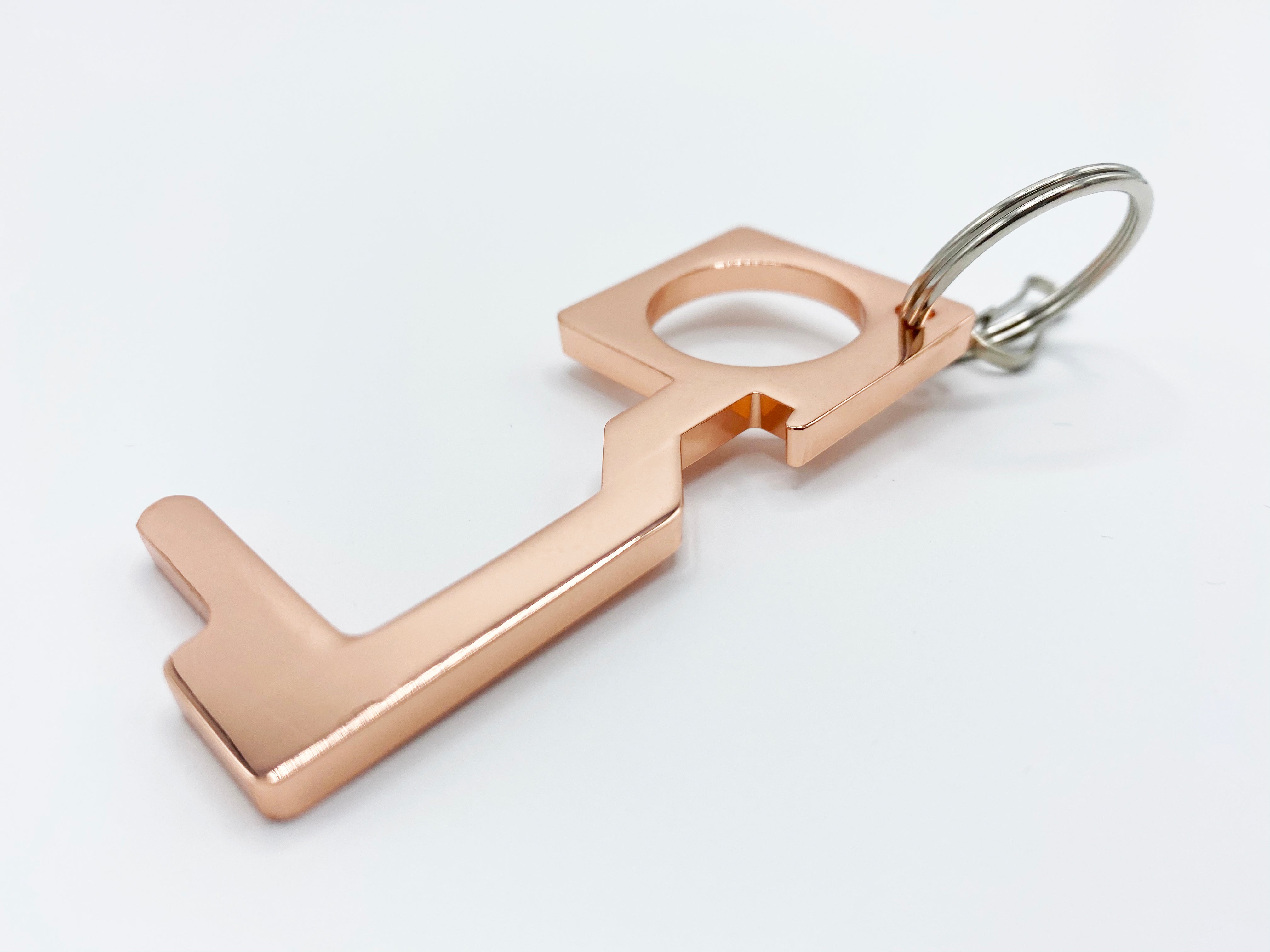 Clean Key Hygienehaken mit Flaschenöffner - Öffnen, Ziehen, Schieben & Drücken