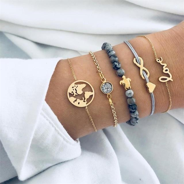 World Armband Set (5-Teilig)